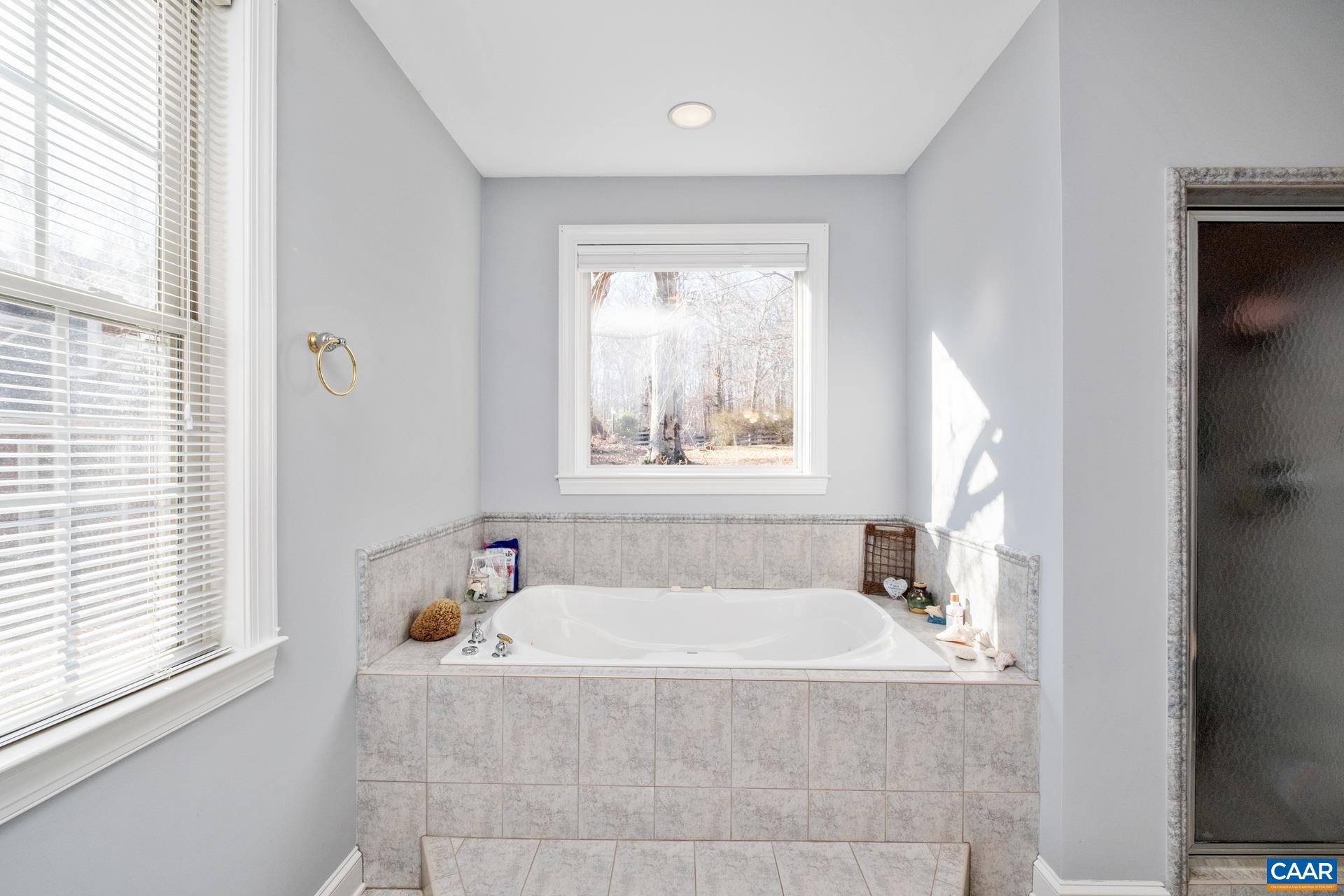 684 Campbell Road Keswick, VA 22947 - Photo 31 of 51 a white bath tub sitting in a bathroom next to a window