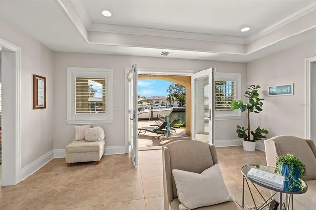 a view of a building with many windows