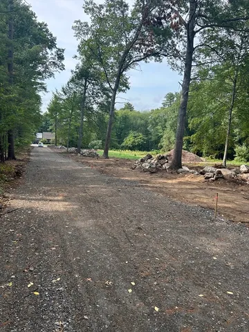 a view of an outdoor space with trees