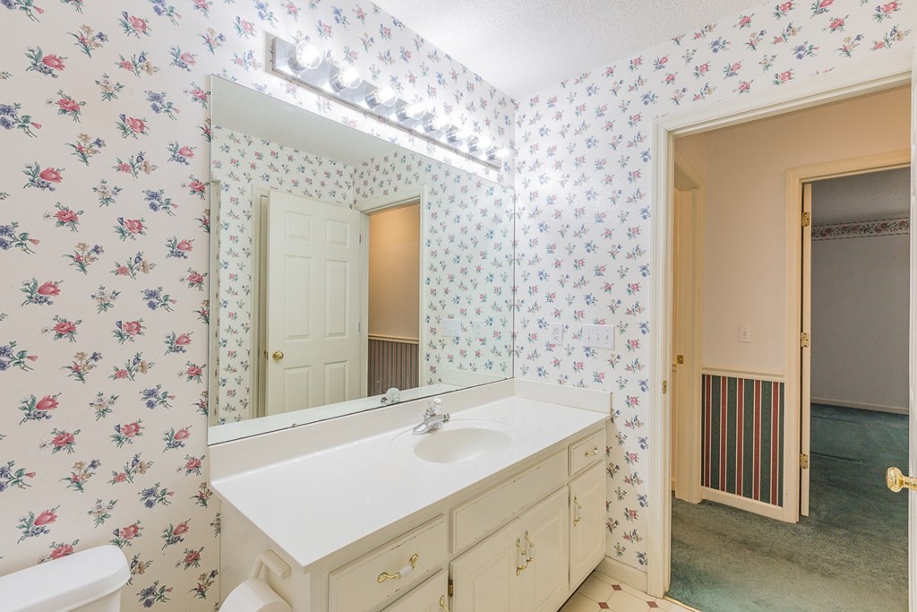 311 Johnson Road Chatsworth, GA 30705 - Photo 35 of 46 a bathroom with a sink mirror and a shower