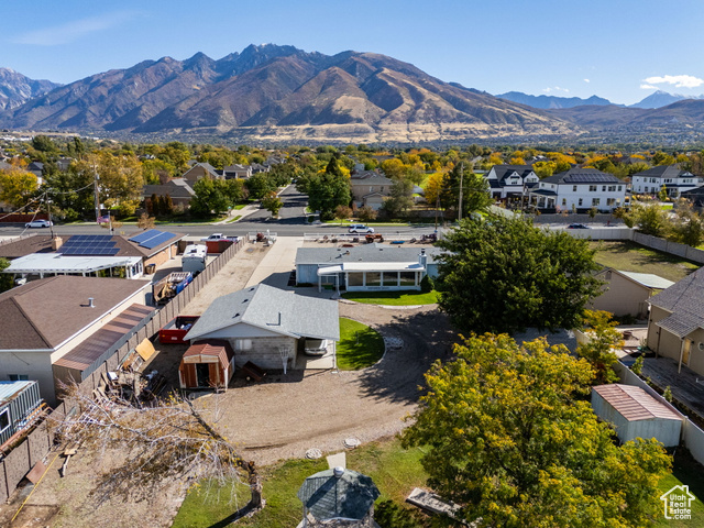 12958 South 300 East Draper, UT 84020 - Photo 25 of 38 Aerial view of residential area with mountains