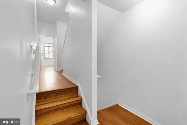 a view of wooden floor