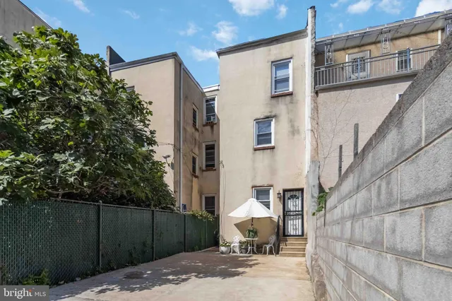 a view of a house with a patio