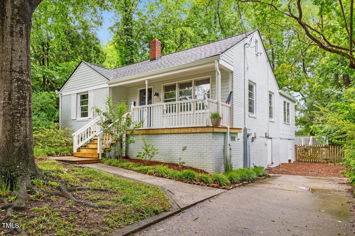 2324 Stevens Road Raleigh, NC 27610 - Photo 4 of 50 front view of a house with a yard
