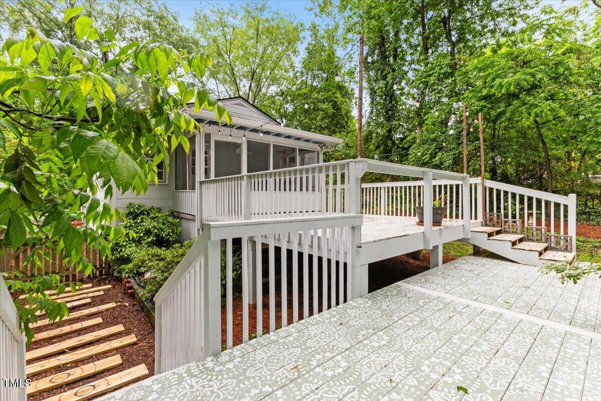 2324 Stevens Road Raleigh, NC 27610 - Photo 41 of 50 a view of a house with a deck
