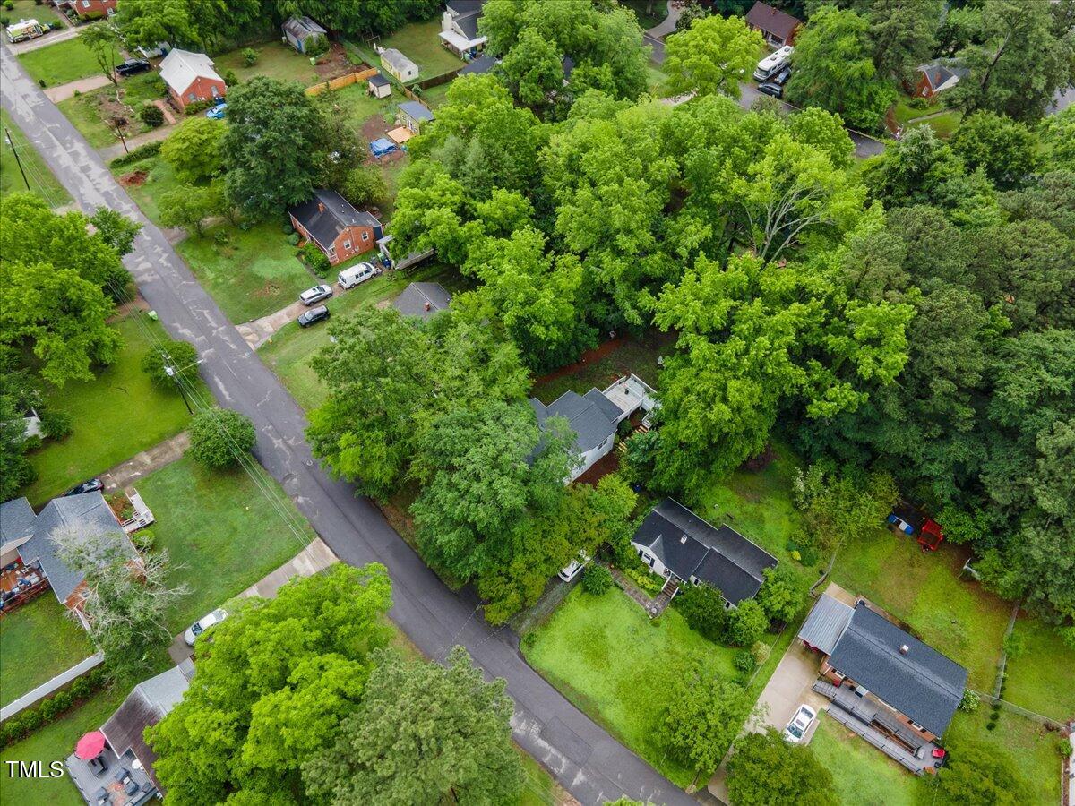 2324 Stevens Road Raleigh, NC 27610 - Photo 49 of 50 an aerial view of a house with a yard