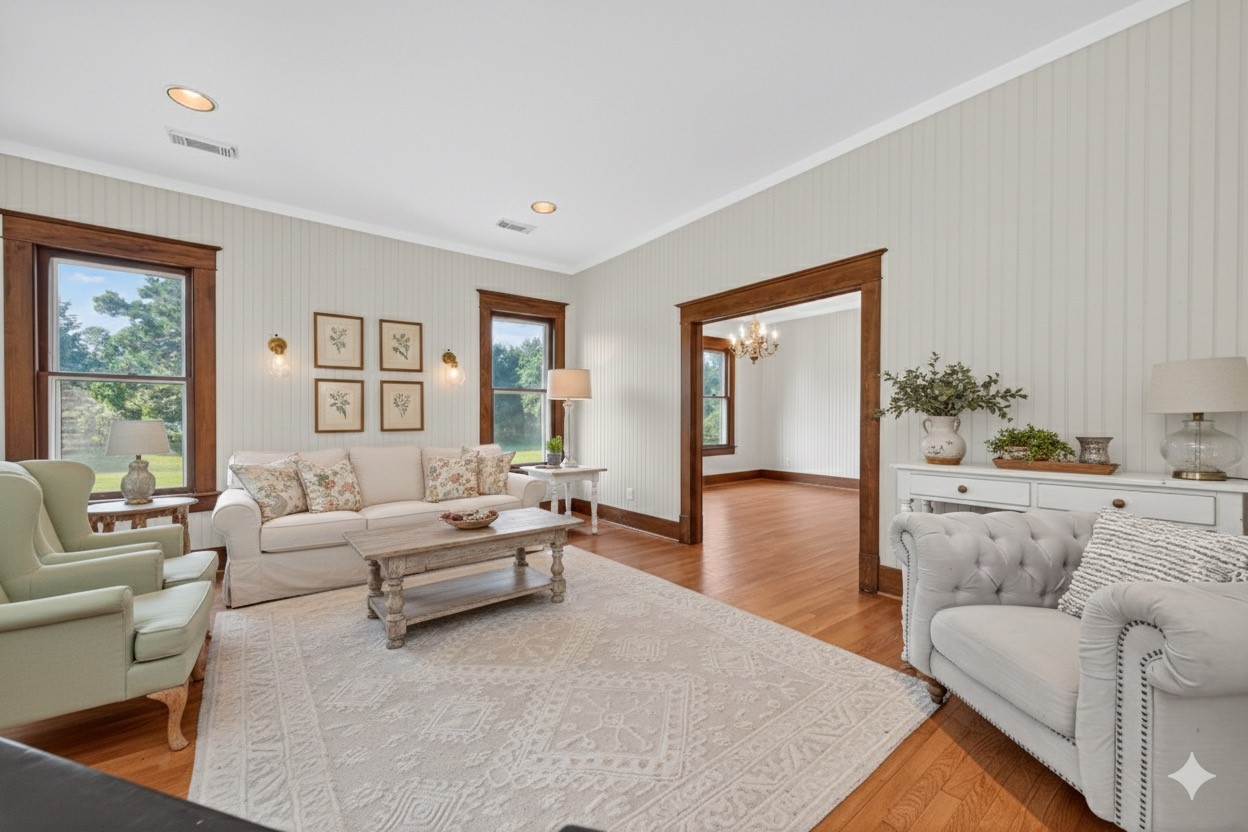 38011 Spur 149 Road Magnolia, TX 77354 - Photo 12 of 46 a living room with furniture and a large window