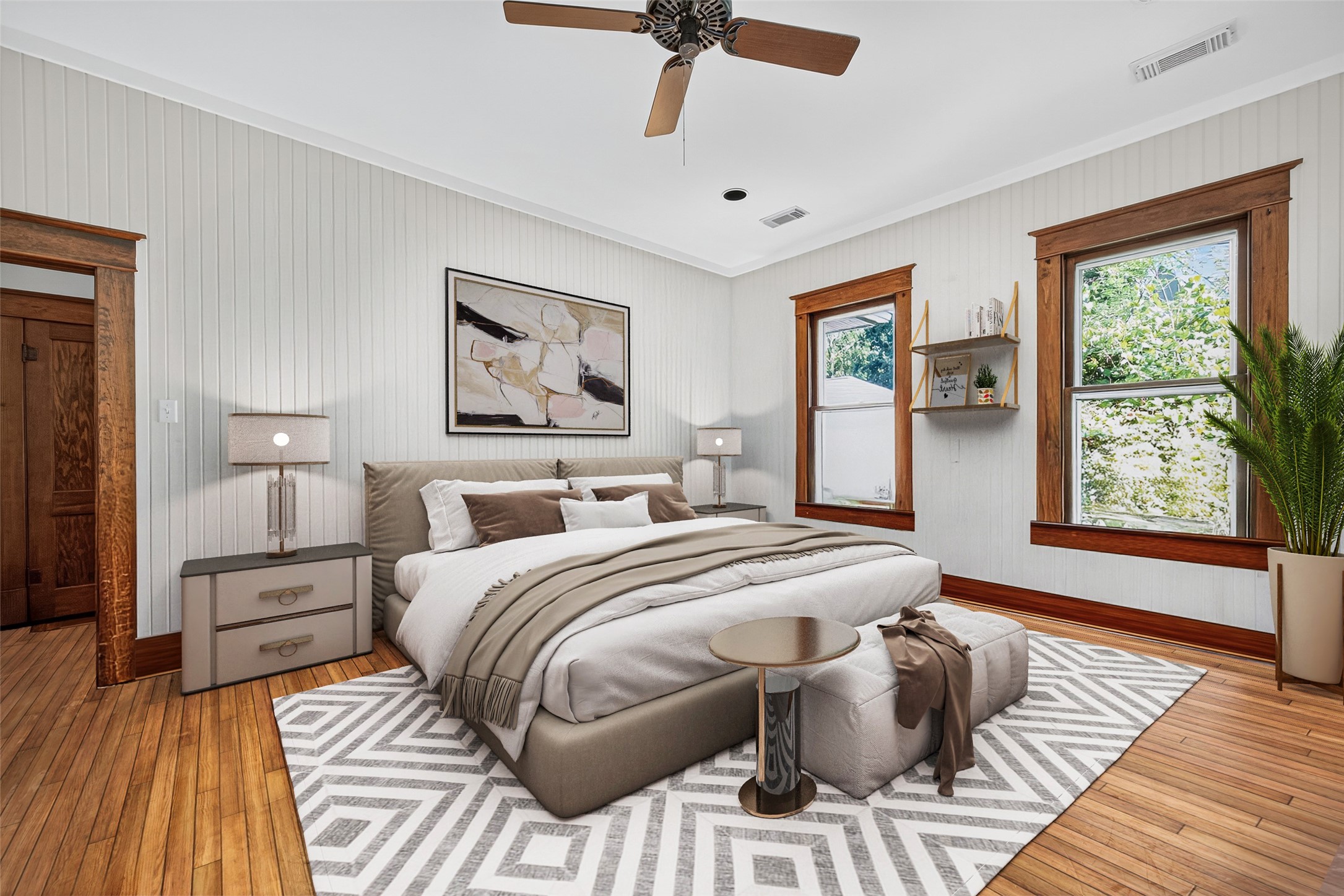 38011 Spur 149 Road Magnolia, TX 77354 - Photo 9 of 40 This spacious front-facing bedroom offers a perfect retreat as your private quarters, with ample room to relax and unwind.