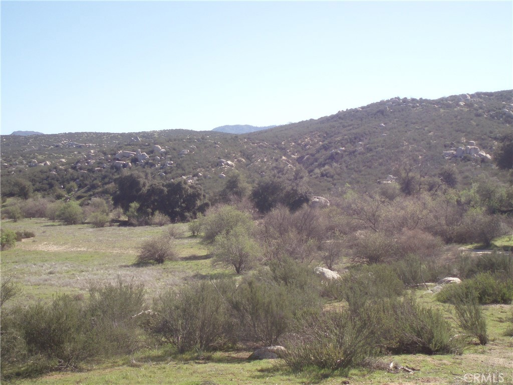 0 Linderman Road Hemet, CA 92544 - Photo 12 of 12 a view of a dry yard with mountain
