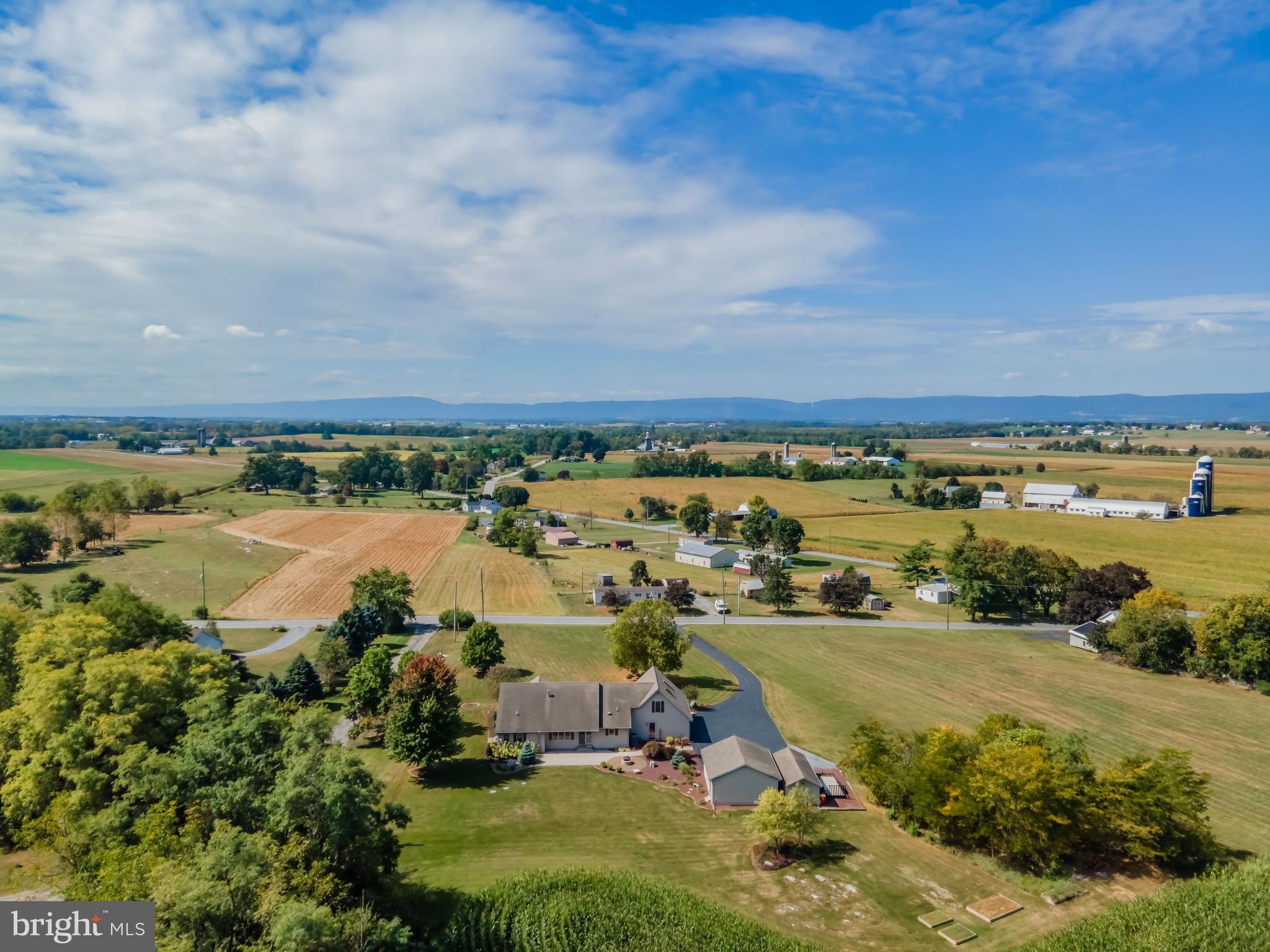 655 Britton Road Shippensburg, PA 17257 - Photo 60 of 74 aerial back straight