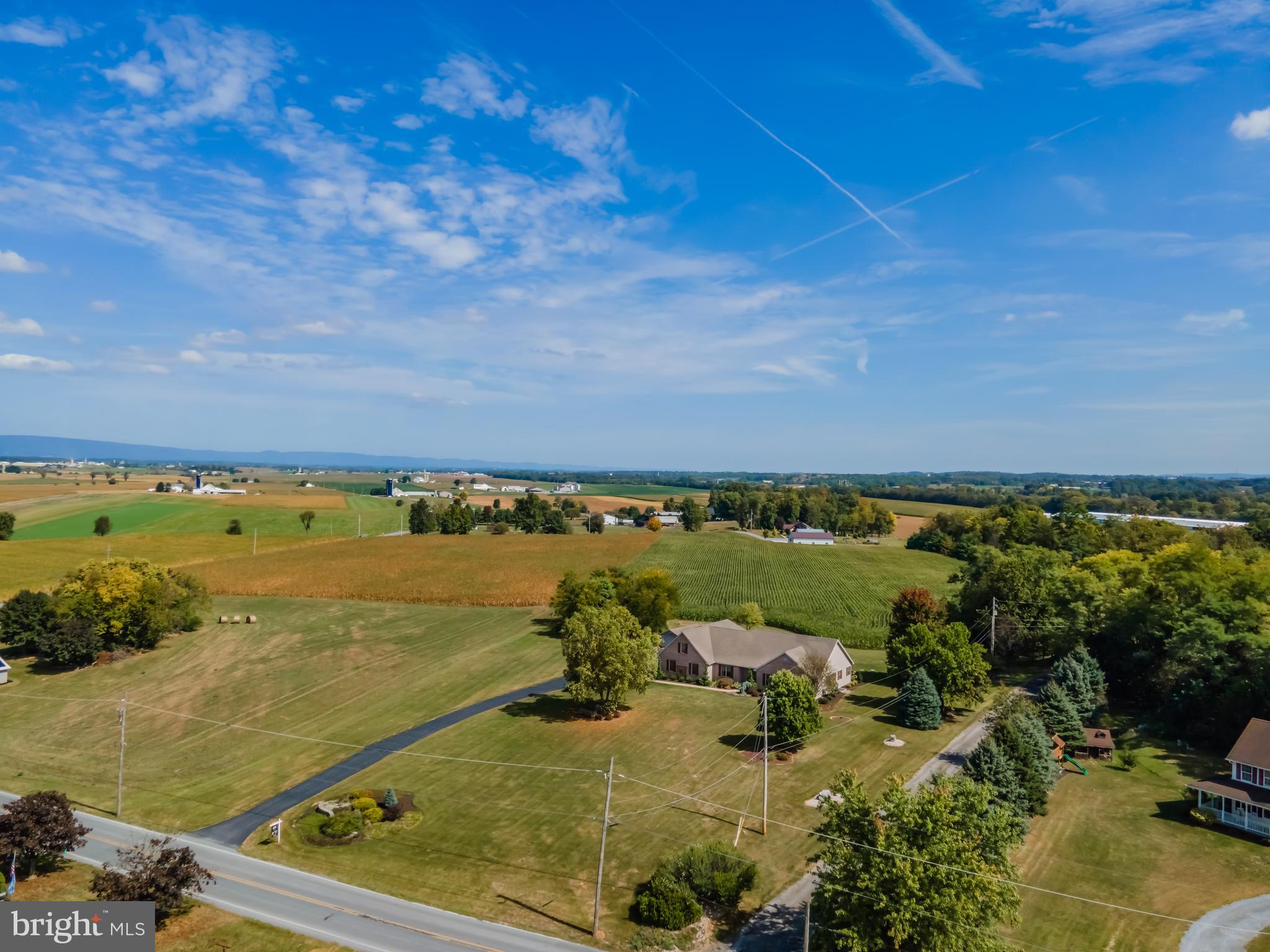 655 Britton Road Shippensburg, PA 17257 - Photo 62 of 74 aerial front right wide