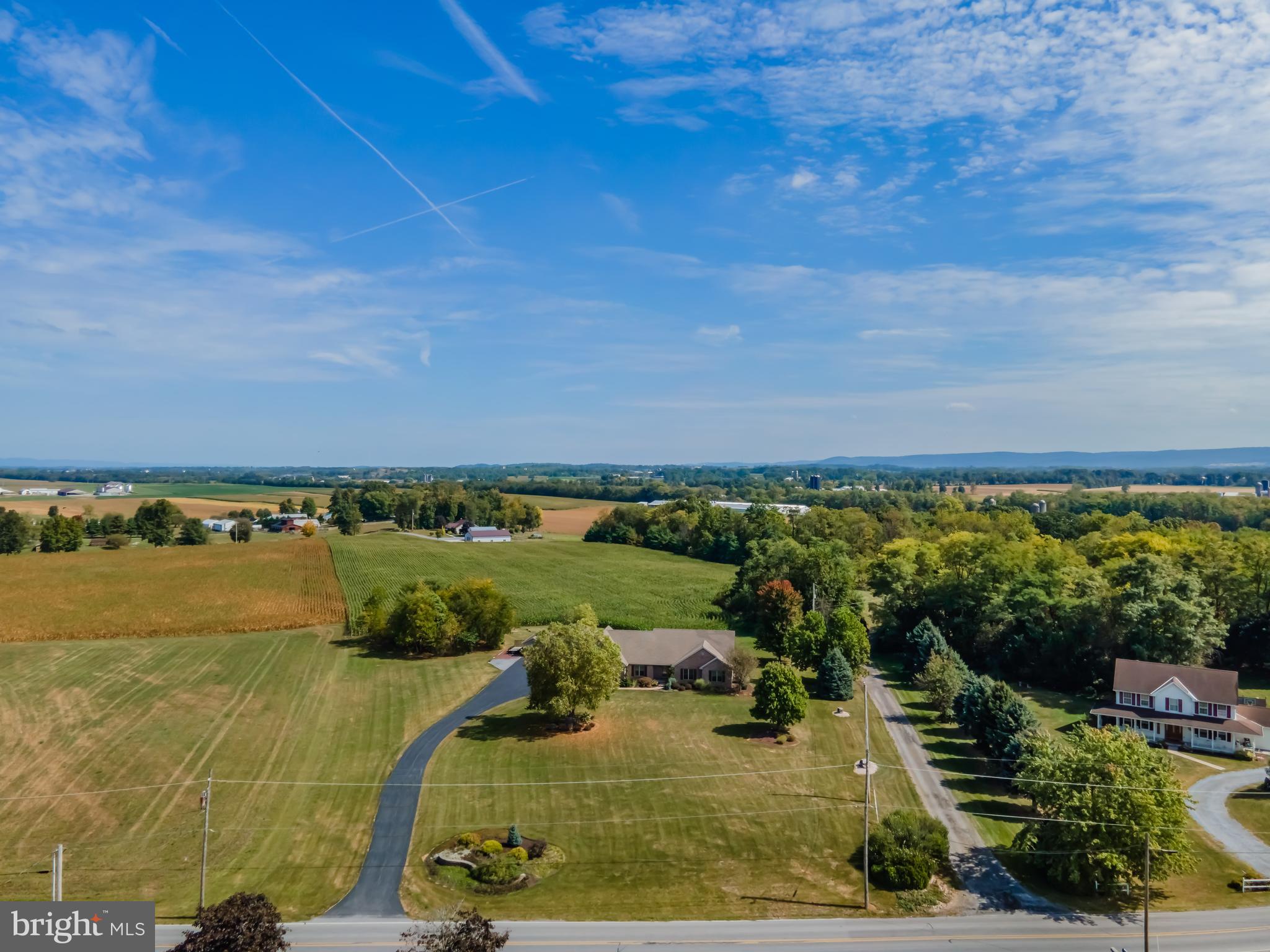 655 Britton Road Shippensburg, PA 17257 - Photo 64 of 74 aerial front straight wide