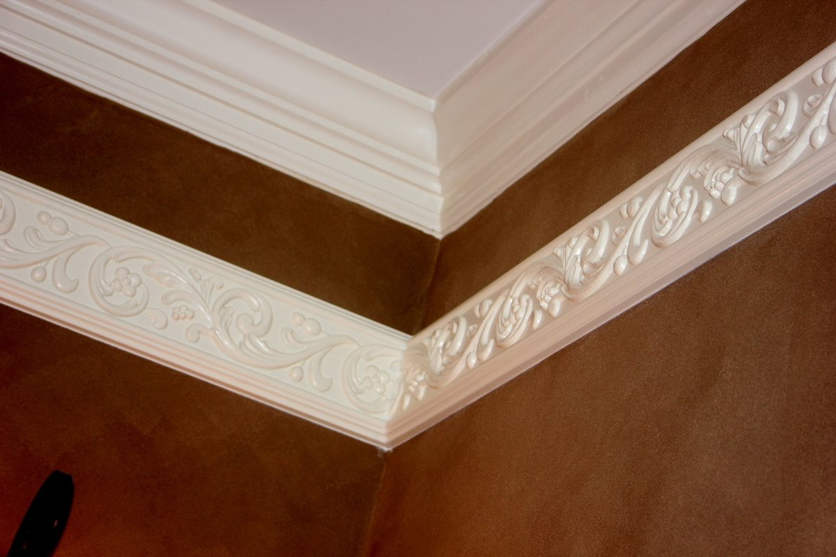 7405 Fontana Ridge Lane Raleigh, NC 27613 - Photo 18 of 25 Decorative molding in powder Room adjacent to Spacious laundry and workroom with utility sink and cabinets Maytag® Washer and Dryer convey Misc