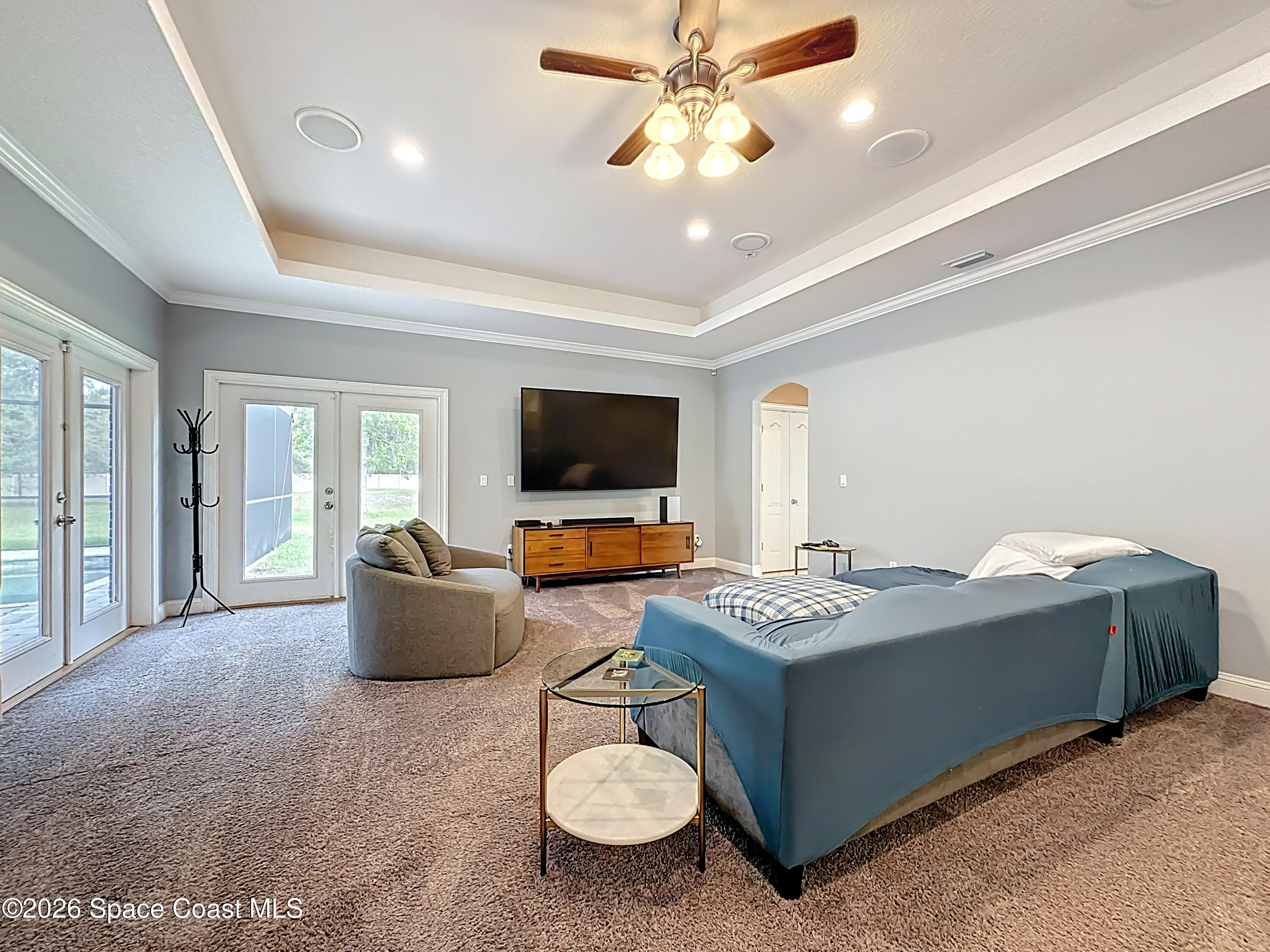 2851 Armsdale Road Jacksonville, FL 32218 - Photo 22 of 89 a living room with furniture and a flat screen tv