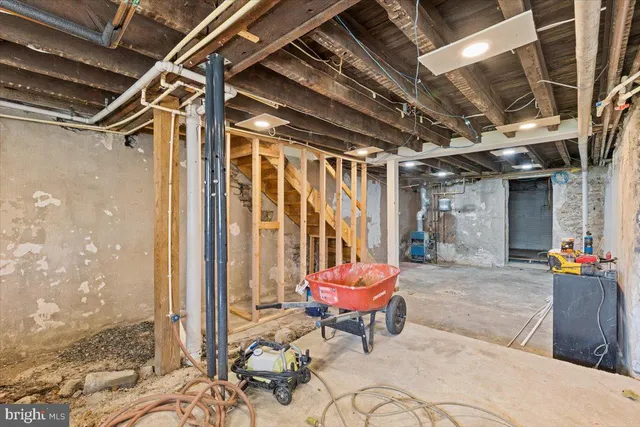 a outdoor space with sitting area