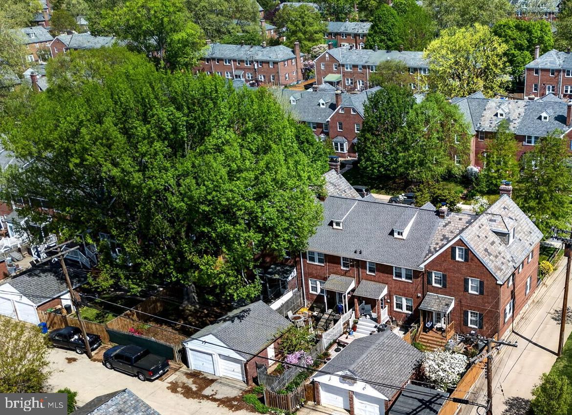425 Murdock Road Baltimore, MD 21212 - Photo 53 of 63 Aerial view- back yard/alley