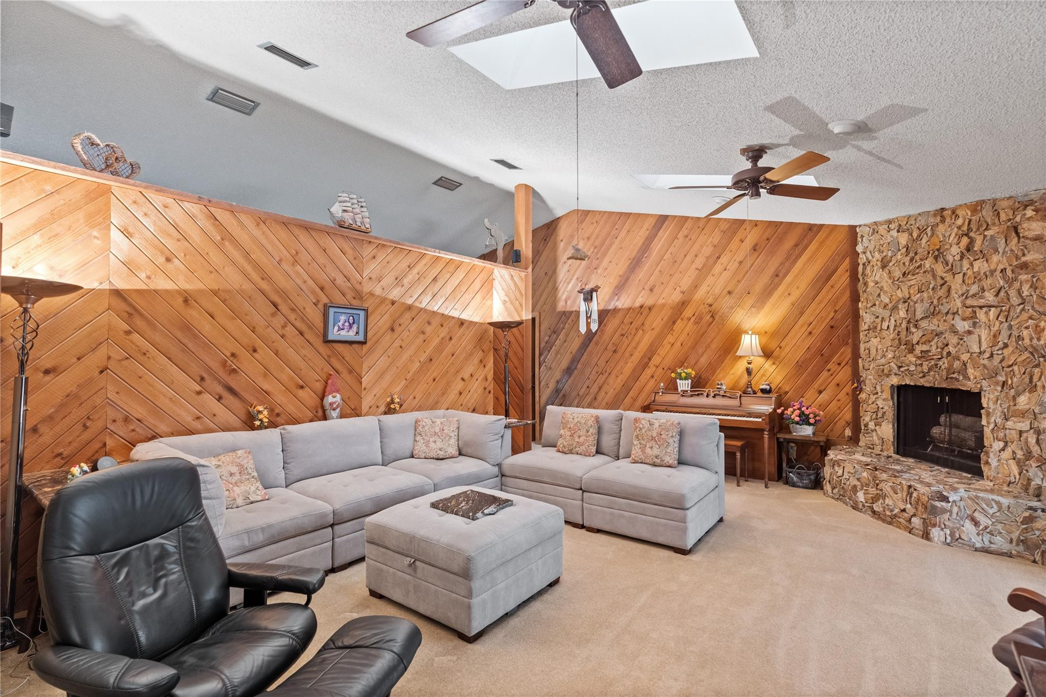 11326 Sundance Lane Boca Raton, FL 33428 - Photo 13 of 49 a living room with furniture and a fireplace