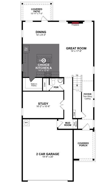 3426 Hillingdon Road Anna, TX 75409 - Photo 33 of 34 Beazer Homes Churchill Bluebell Floorplan.