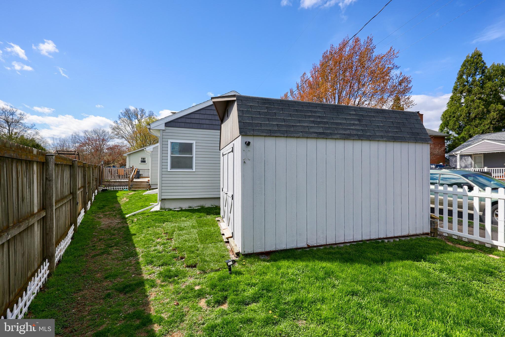 264 Noble Street Lititz, PA 17543 - Photo 24 of 28 a view of a backyard with wooden fence