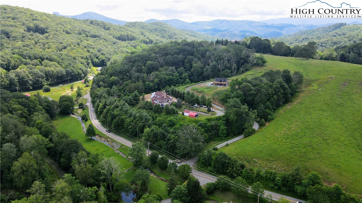 Lot 1 Horseshoe Creek Road Banner Elk, NC 28604 - Photo 9 of 20 a view of a lush green hillside and a houses