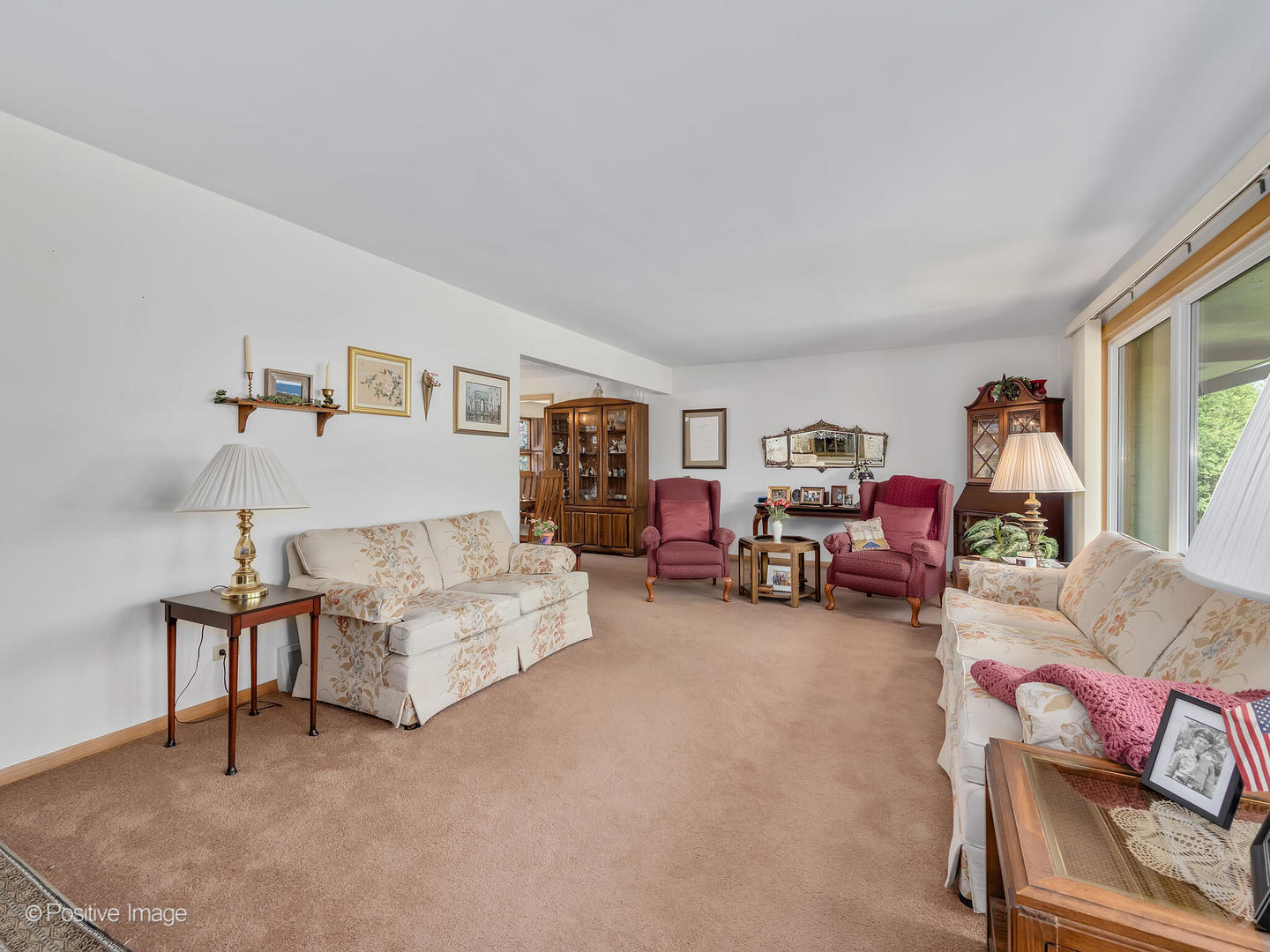 516 Eldon Place Downers Grove, IL 60516 - Photo 6 of 18 a living room with furniture and a large window
