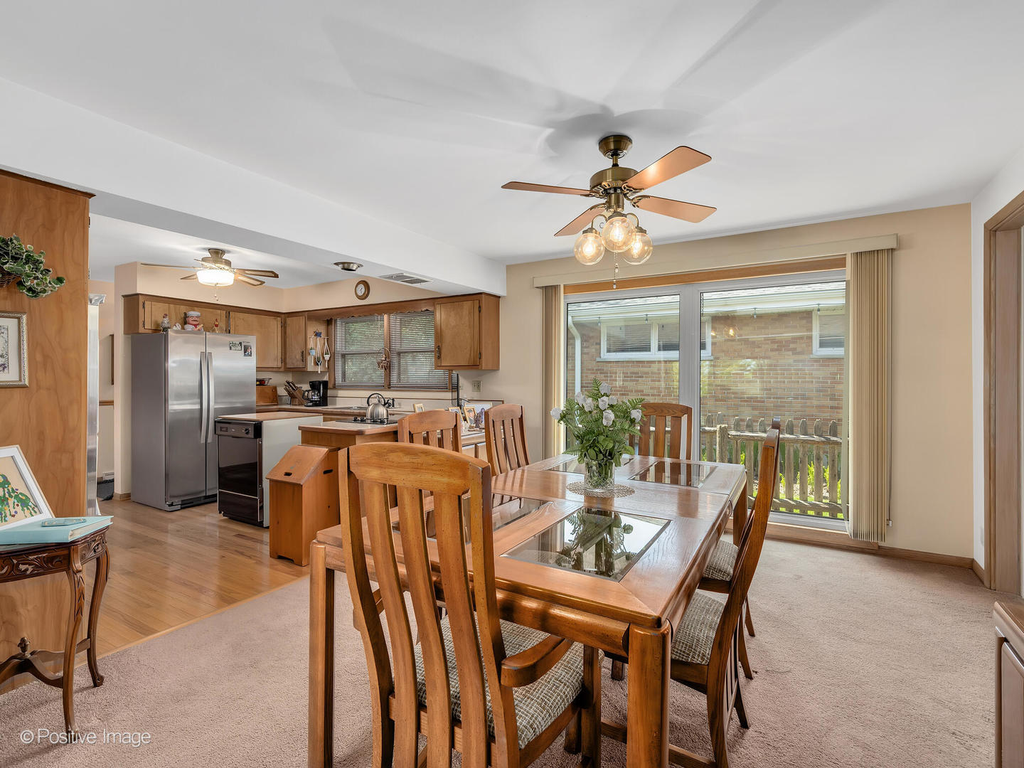 516 Eldon Place Downers Grove, IL 60516 - Photo 9 of 18 a view of a dining room with furniture window and outside view
