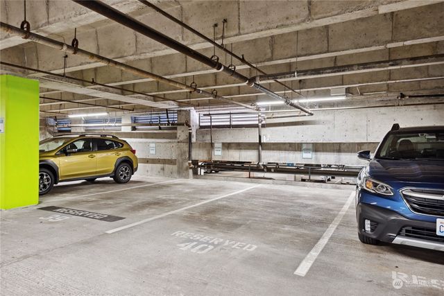 a view of a pathway both side house