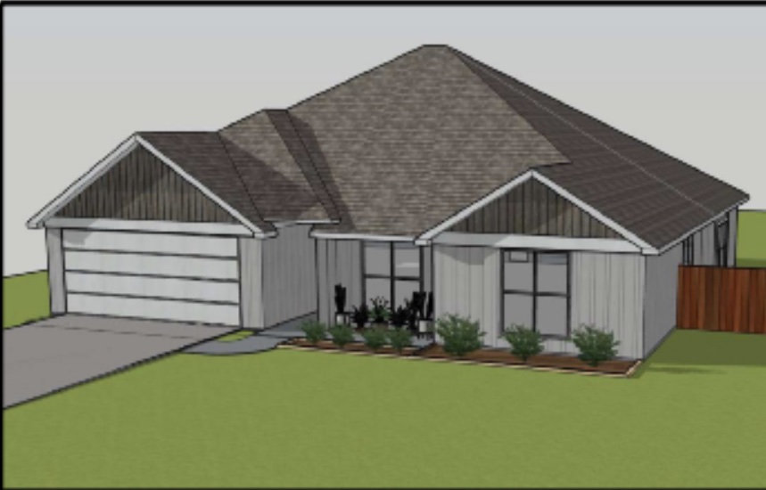 10103 George Hill Drive Dripping Springs, TX 78620 - Photo 1 of 4 a front view of a house with a yard and garage