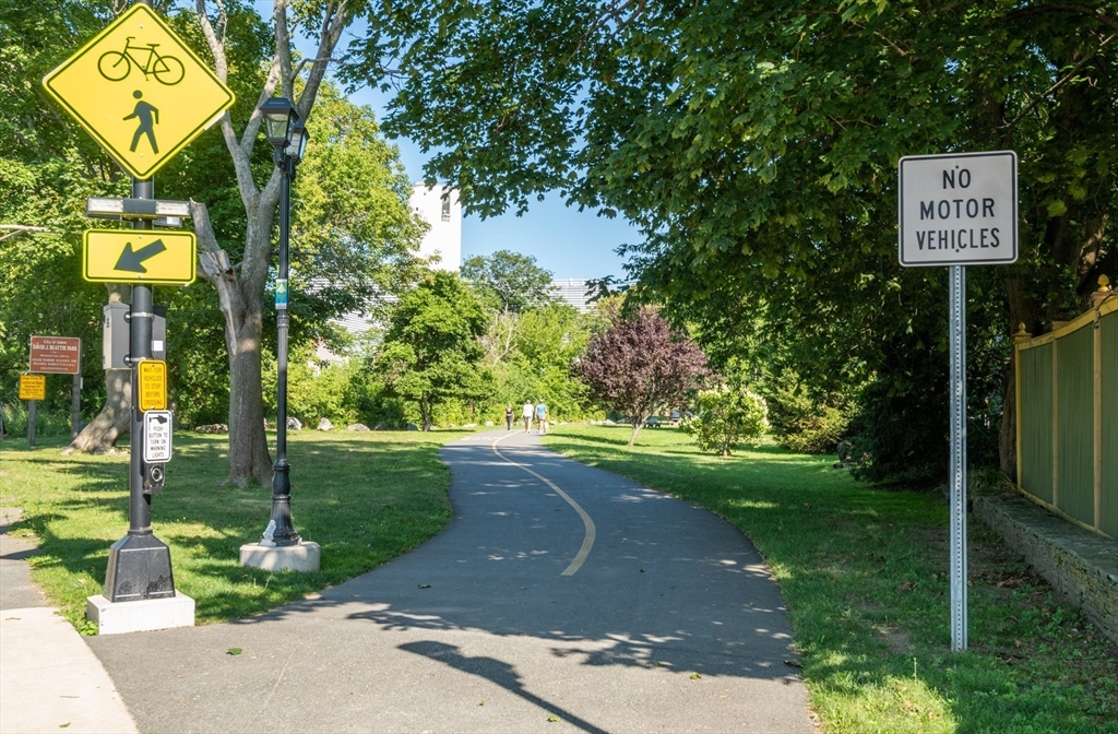 24 Webb Street Salem, MA 01970 - Photo 38 of 38 a sign that is on the side of a road