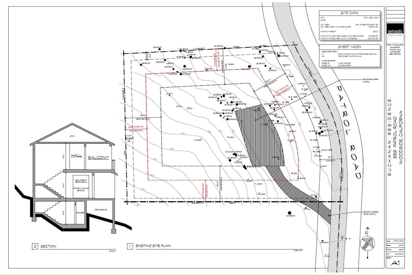 559 Patrol Road Woodside, CA 94062 - Photo 13 of 16 a picture of a room with a white wall and a painting