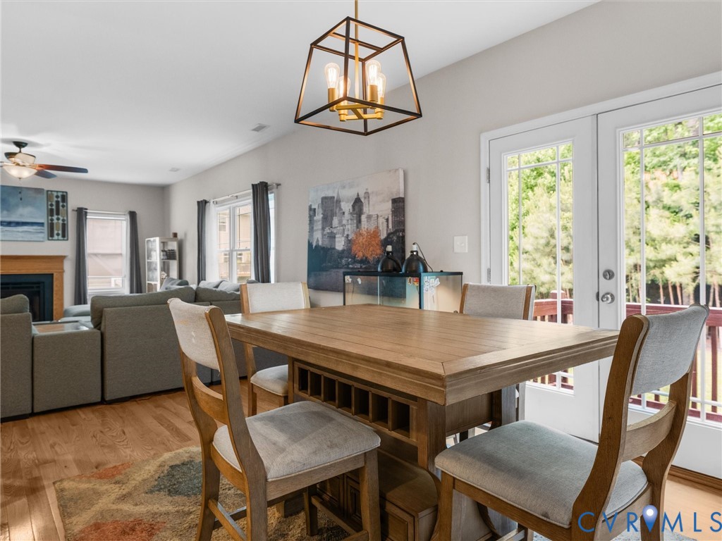 10824 Avening Road Chesterfield, VA 23832 - Photo 18 of 47 a view of a dining room with furniture and window