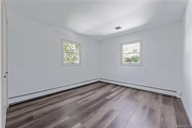 wooden floor in an empty room