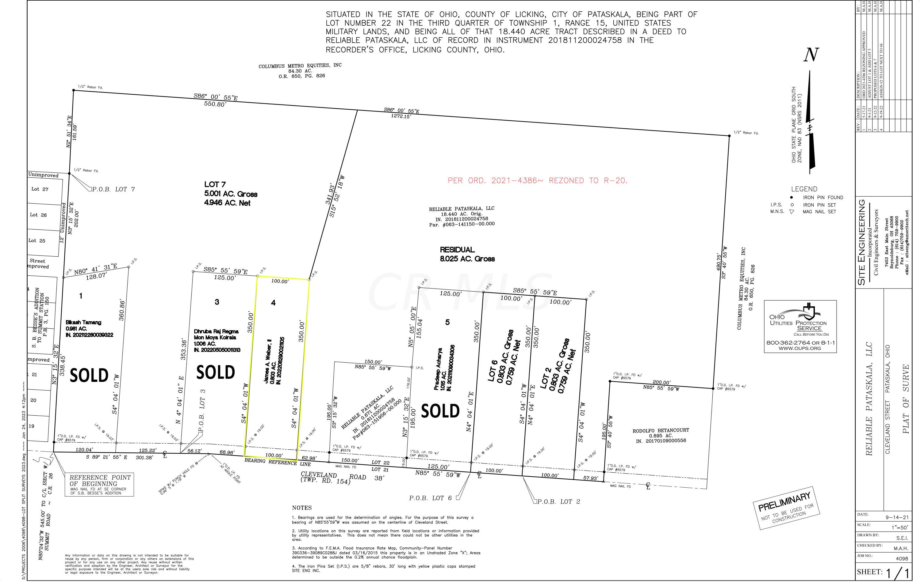 0 Cleveland Road Southwest, Unit LOT #4 Pataskala, OH 43062 - Photo 1 of 6
