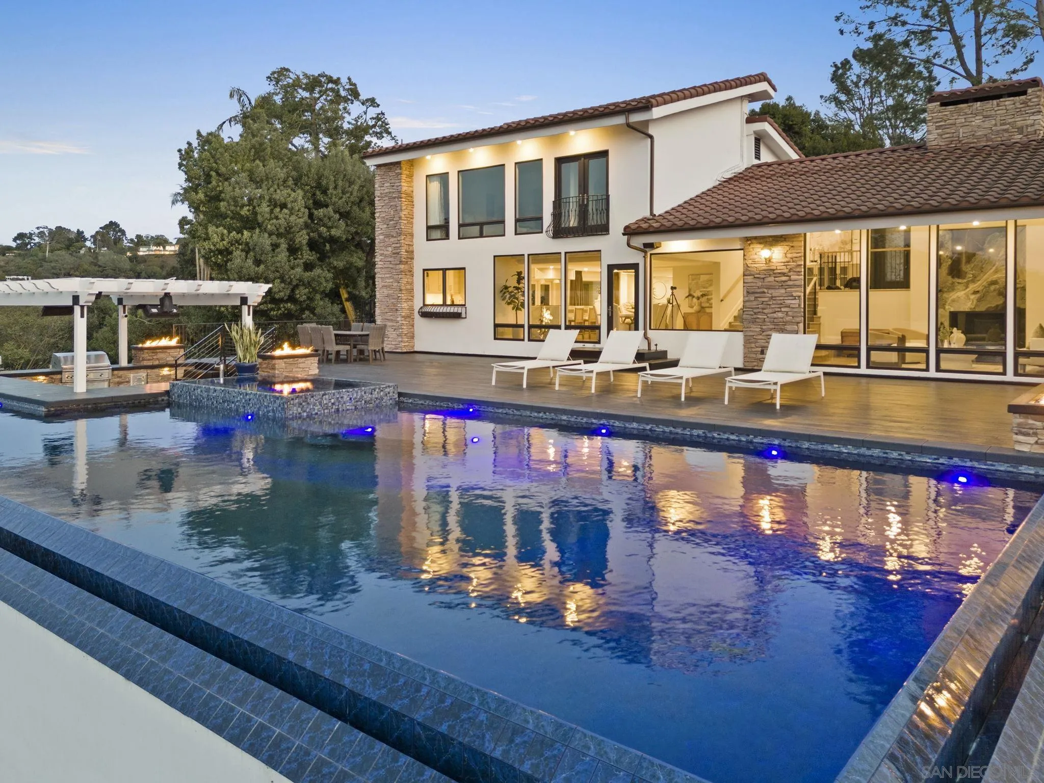 1542 El Paso Real La Jolla, CA 92037 - Photo 14 of 30 a front view of a house with swimming pool