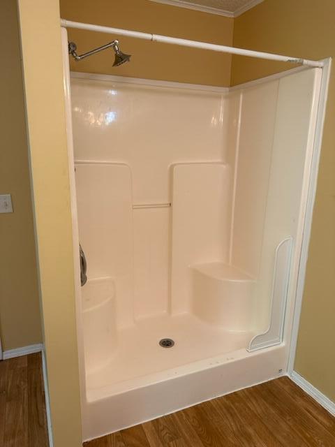 60 Magnolia Court Freeport, FL 32439 - Photo 7 of 29 a bathroom with a glass shower door