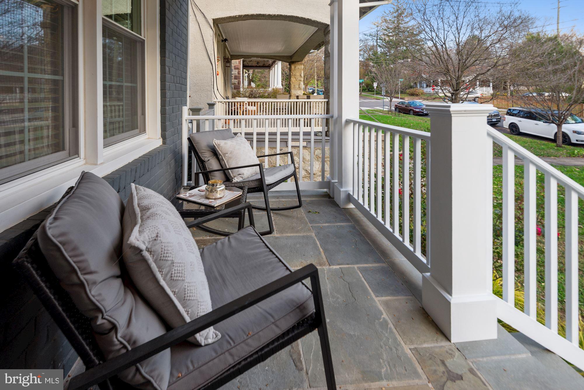 4107 Fessenden Street Northwest Washington, DC 20016 - Photo 5 of 52 Welcoming Porch