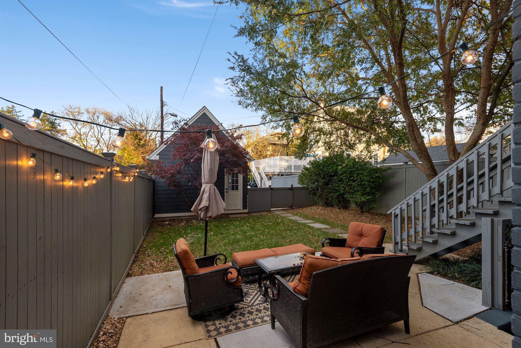 4107 Fessenden Street Northwest Washington, DC 20016 - Photo 50 of 52 Back Patio