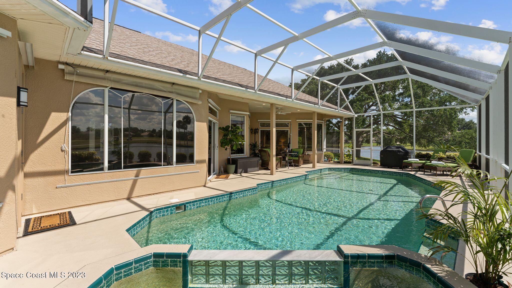 302 Sandhurst Drive Melbourne, FL 32940 - Photo 24 of 69 Pool/Spa