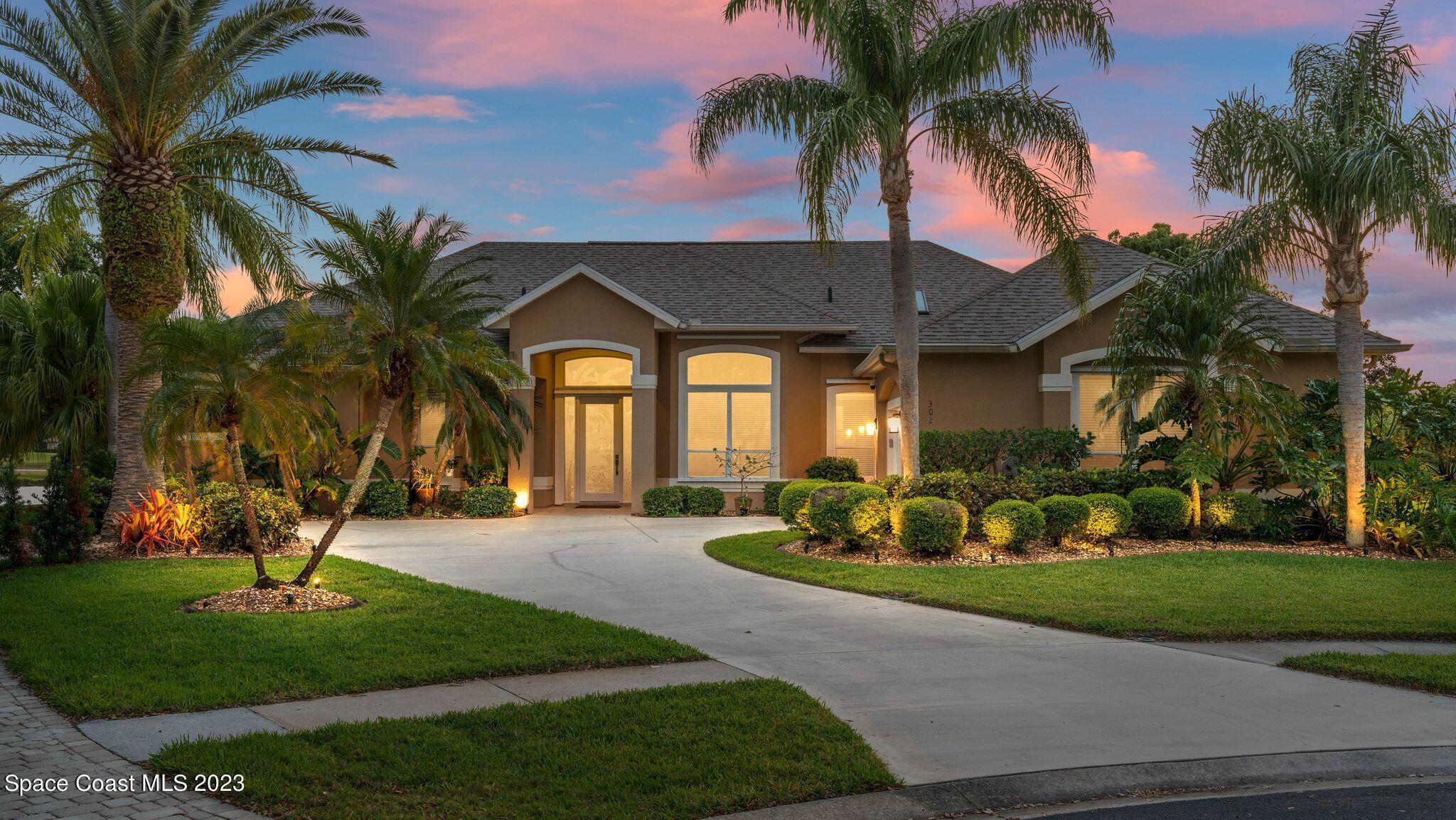 302 Sandhurst Drive Melbourne, FL 32940 - Photo 58 of 69 Twilight