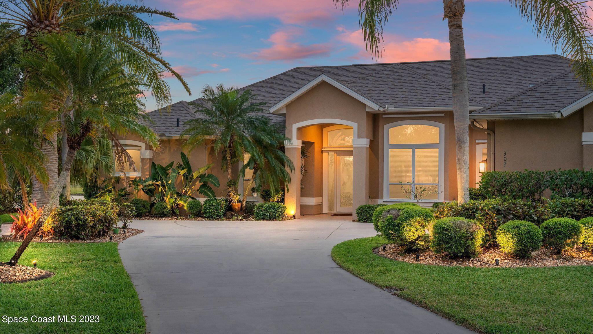 302 Sandhurst Drive Melbourne, FL 32940 - Photo 59 of 69 Twilight