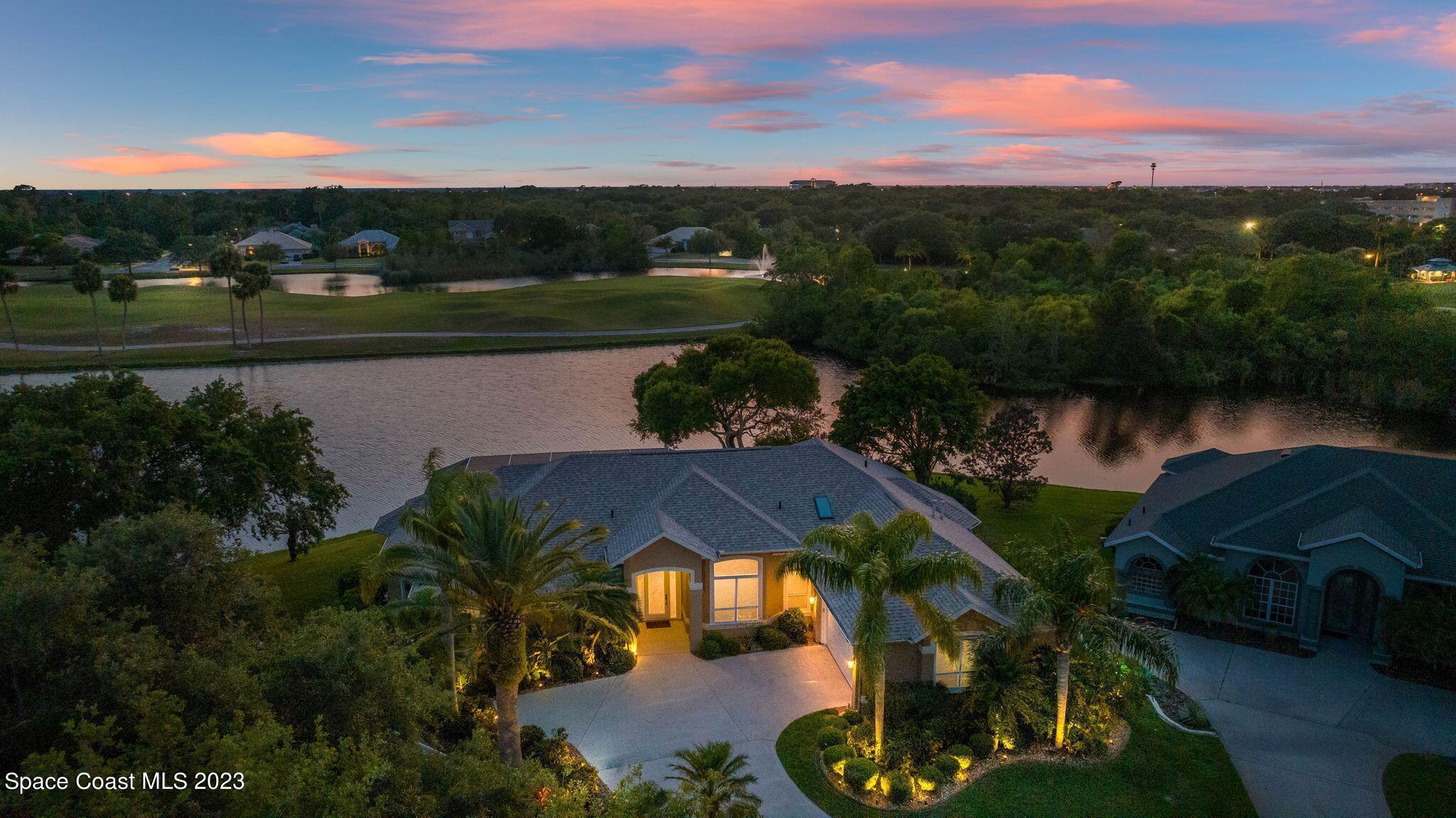 302 Sandhurst Drive Melbourne, FL 32940 - Photo 62 of 69 Twilight