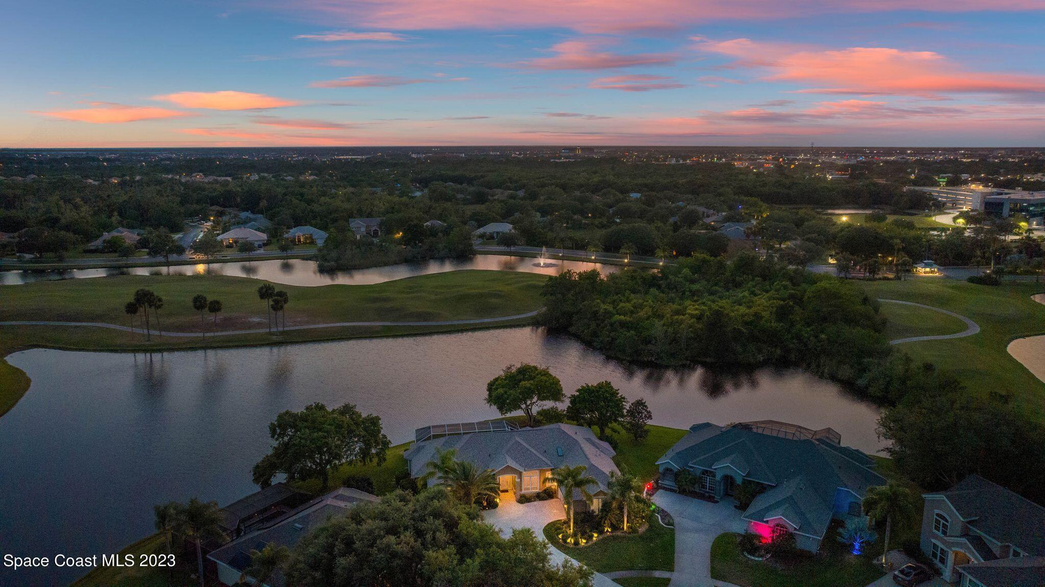 302 Sandhurst Drive Melbourne, FL 32940 - Photo 65 of 69 Twilight