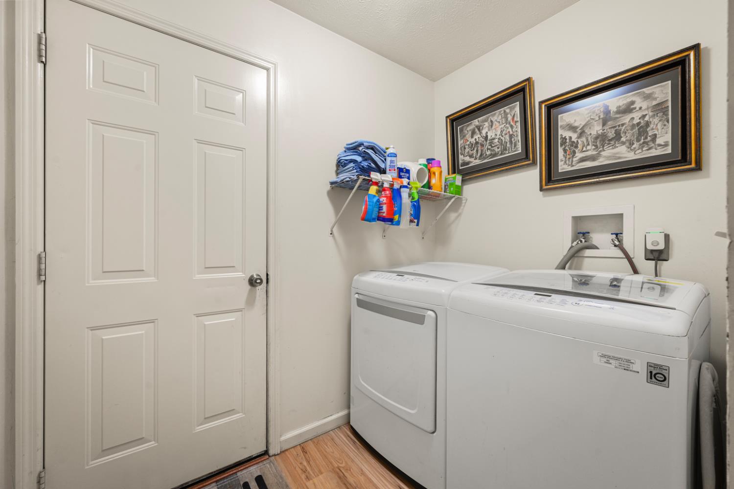 526 Hellers Trail Milan, IN 47031 - Photo 34 of 51 1st floor laundry room w/ access to garage