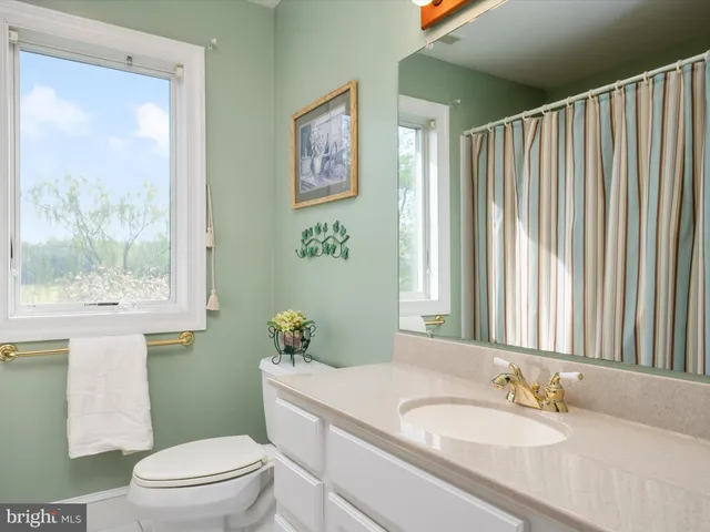 a view of a lake with a mountain