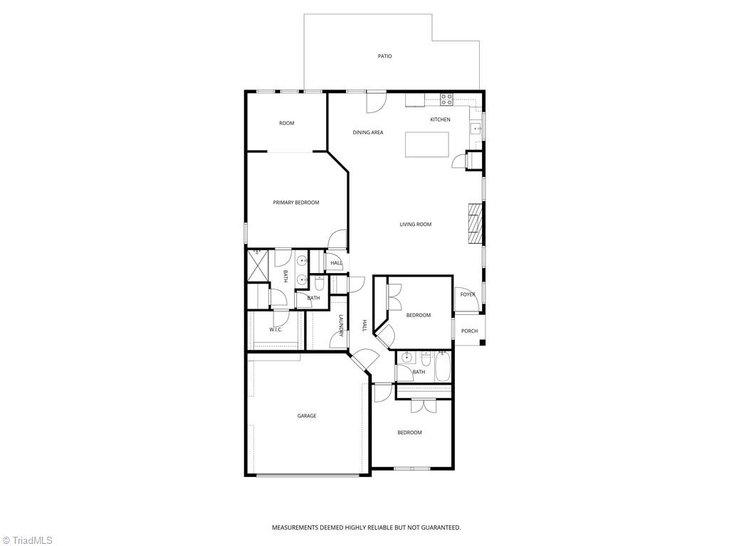 5624 Marblehead Drive Colfax, NC 27235 - Photo 36 of 36 Floorplan