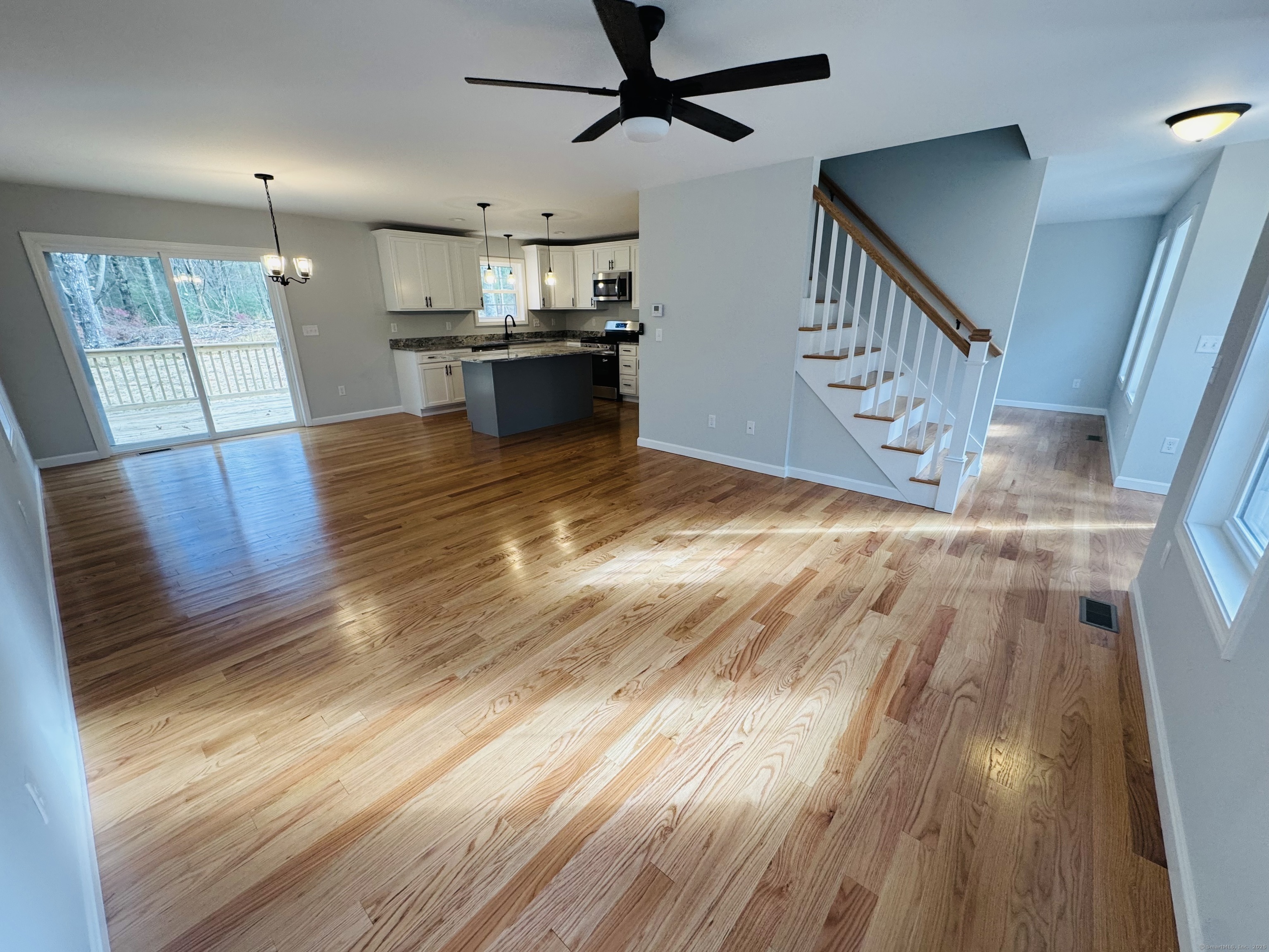 160 Ross Road Brooklyn, CT 06234 - Photo 4 of 13 a view of kitchen and wooden floor