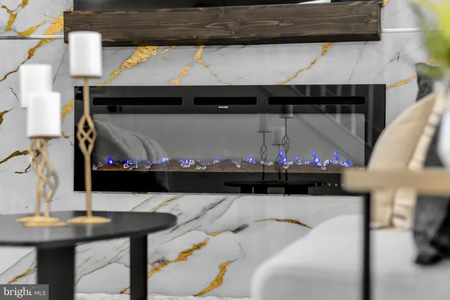 a view of table and chairs