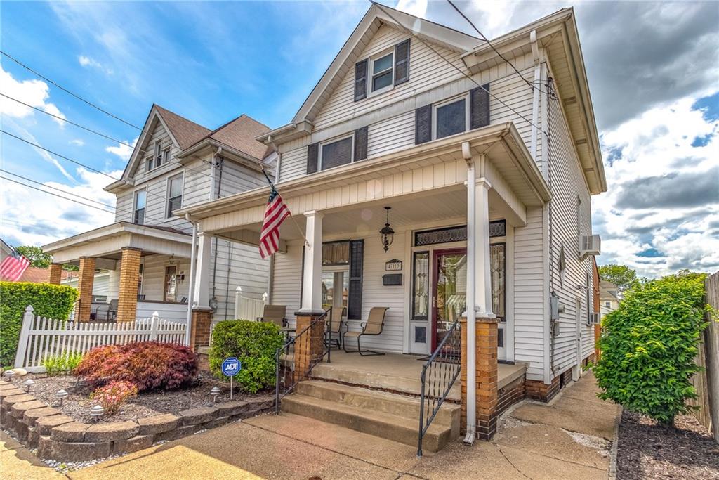 410 Ohio Avenue Rochester, PA 15074 - Photo 1 of 23 Welcome to 410 Ohio Ave, Ext. Front, lovely porch.
