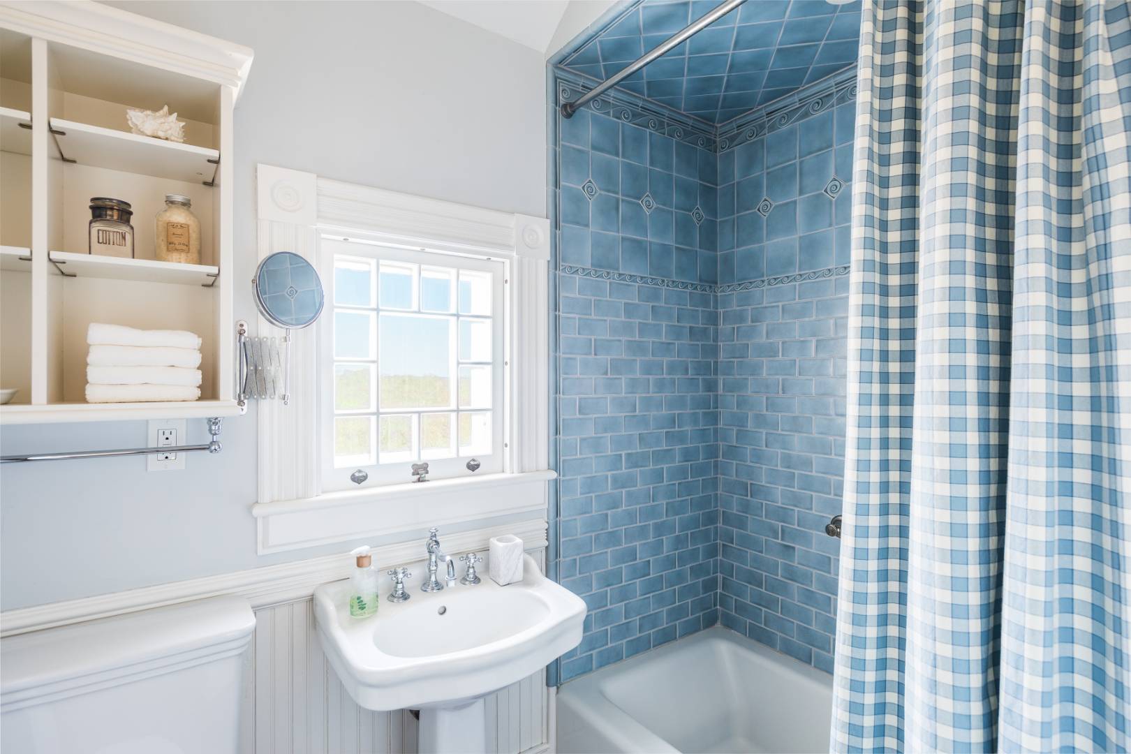 176 Deforest Road Montauk, NY 11954 - Photo 19 of 37 a bathroom with a sink toilet and shower