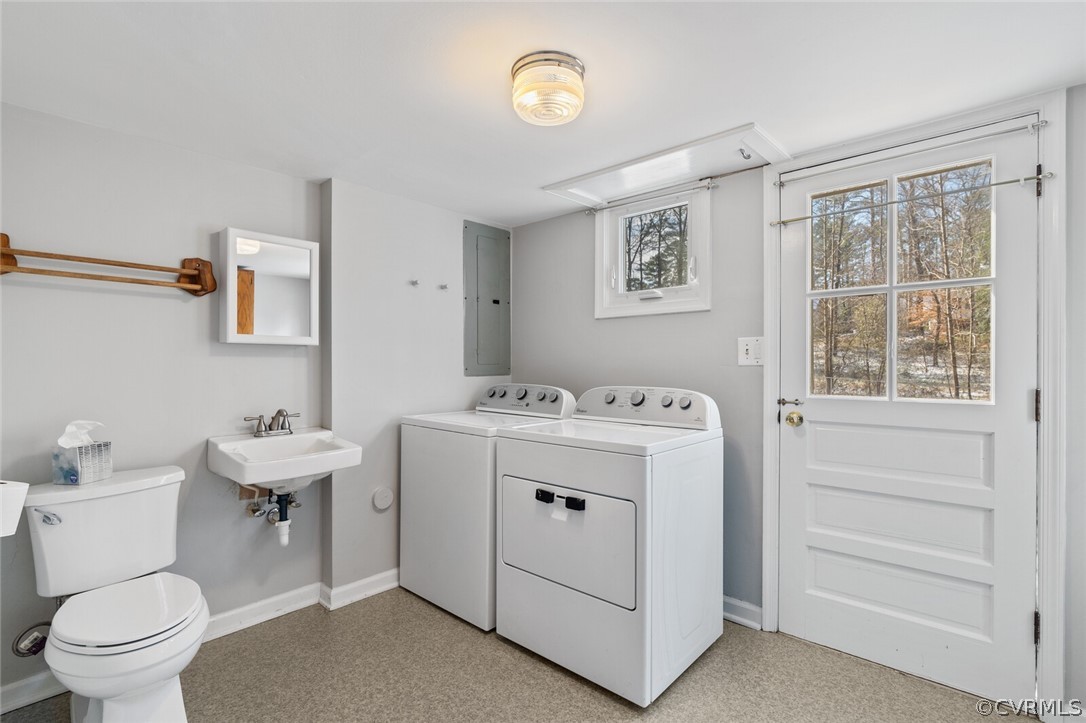 4541 Crossgate Road Chester, VA 23831 - Photo 25 of 47 a view of bathroom with a toilet sink and a window